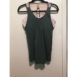 Built-in bra tank top